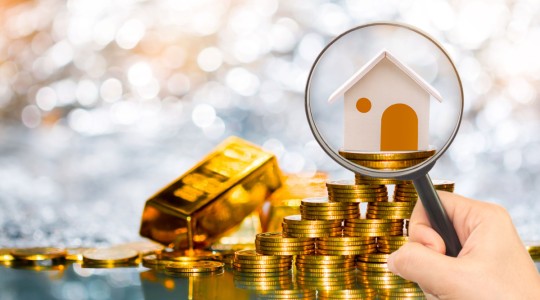 الاستثمار في الذهب ام العقارات؟ شراء ذهب أم عقار - البيوت أم الذهب - شراء بيت او سبيكة ذهب