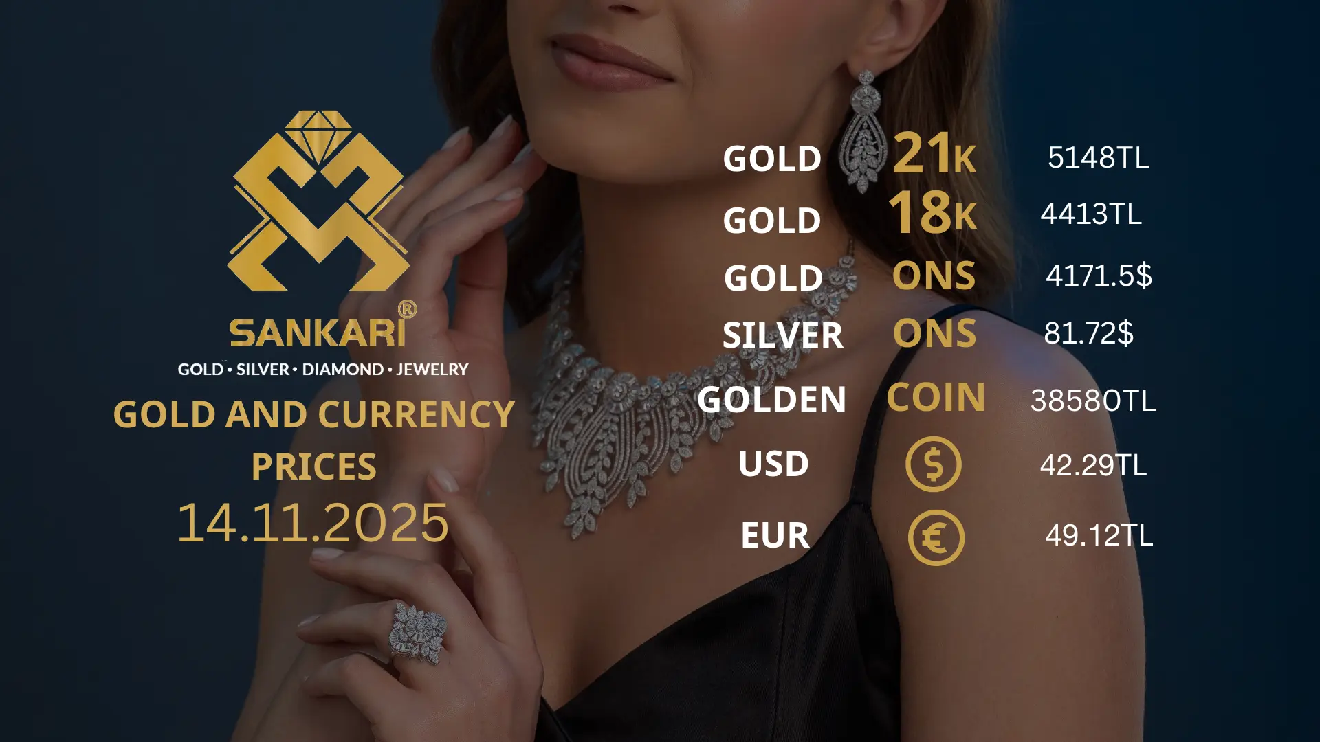 Gold Price Today in Turkey, Friday 13 November 2025 – Latest Gold & Currency Updates