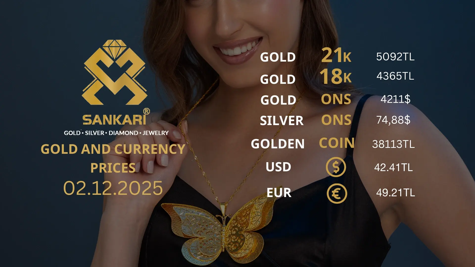 Gold Price Today in Turkey, Tuesday 02 December 2025 – Latest Gold & Currency Updates