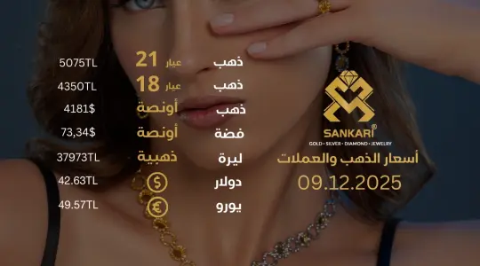 سعر الذهب اليوم في تركيا بتاريخ 2025-12-09 تحديثات دقيقة حول أسعار الذهب