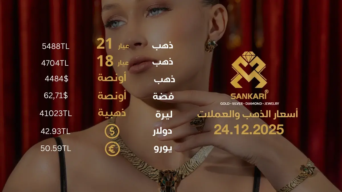 سعر الذهب اليوم في تركيا بتاريخ 2025-12-24 تحديثات دقيقة حول أسعار الذهب