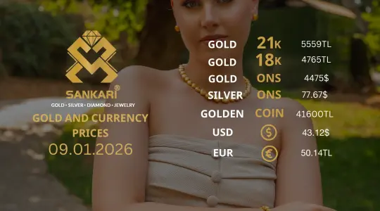 Gold Price Today in Turkey, Friday 09 January 2026 – Latest Gold & Currency Updates