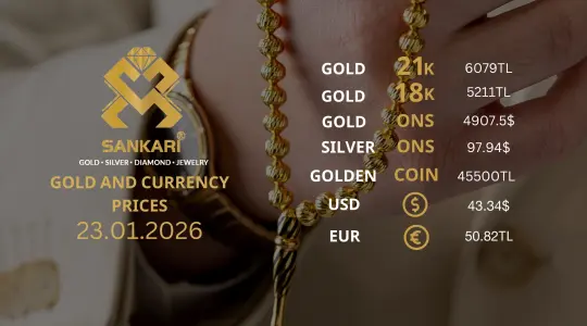 Gold Price Today in Turkey, Friday 23 January 2026 – Latest Gold & Currency Updates