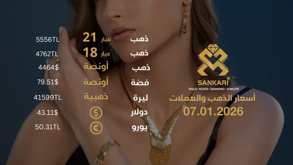 سعر الذهب اليوم في تركيا بتاريخ 2026-01-07 تحديثات دقيقة حول أسعار الذهب