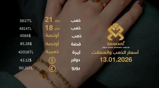 سعر الذهب اليوم في تركيا بتاريخ 2026-01-13 تحديثات دقيقة حول أسعار الذهب