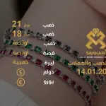 سعر الذهب اليوم في تركيا بتاريخ 2026-01-14 تحديثات دقيقة حول أسعار الذهب