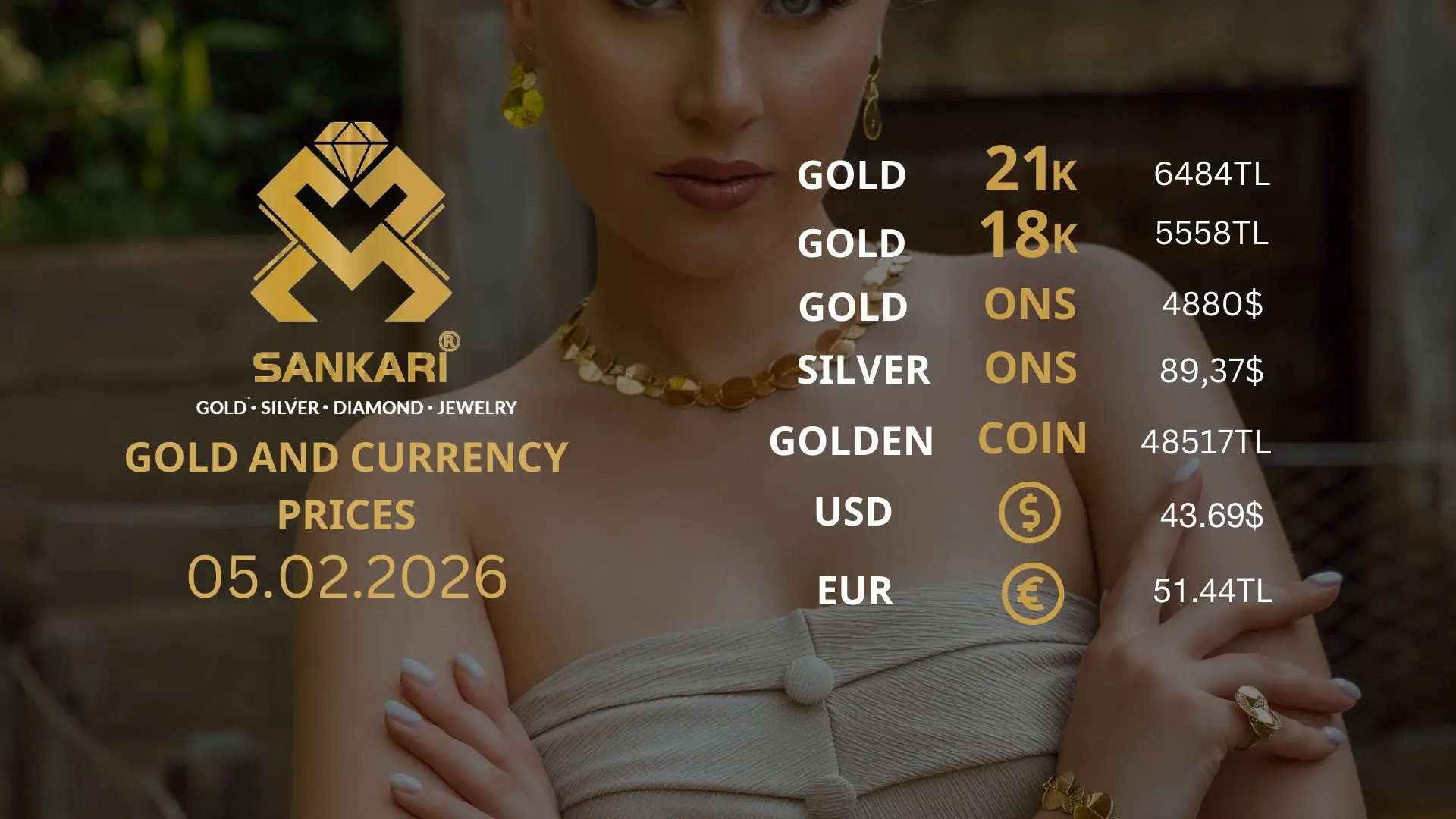Gold Price Today in Turkey, Thirsday 05 February 2026 – Latest Gold & Currency Updates