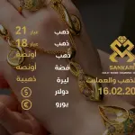 سعر الذهب اليوم في تركيا بتاريخ 2026-02-16 تحديثات دقيقة حول أسعار الذهب