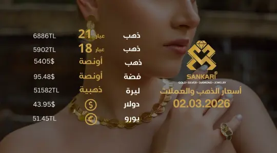 سعر الذهب اليوم في تركيا بتاريخ 2026-03-02 تحديثات دقيقة حول أسعار الذهب
