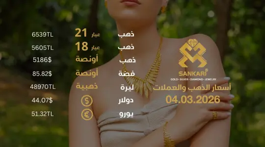 سعر الذهب اليوم في تركيا بتاريخ 2026-03-04 تحديثات دقيقة حول أسعار الذهب