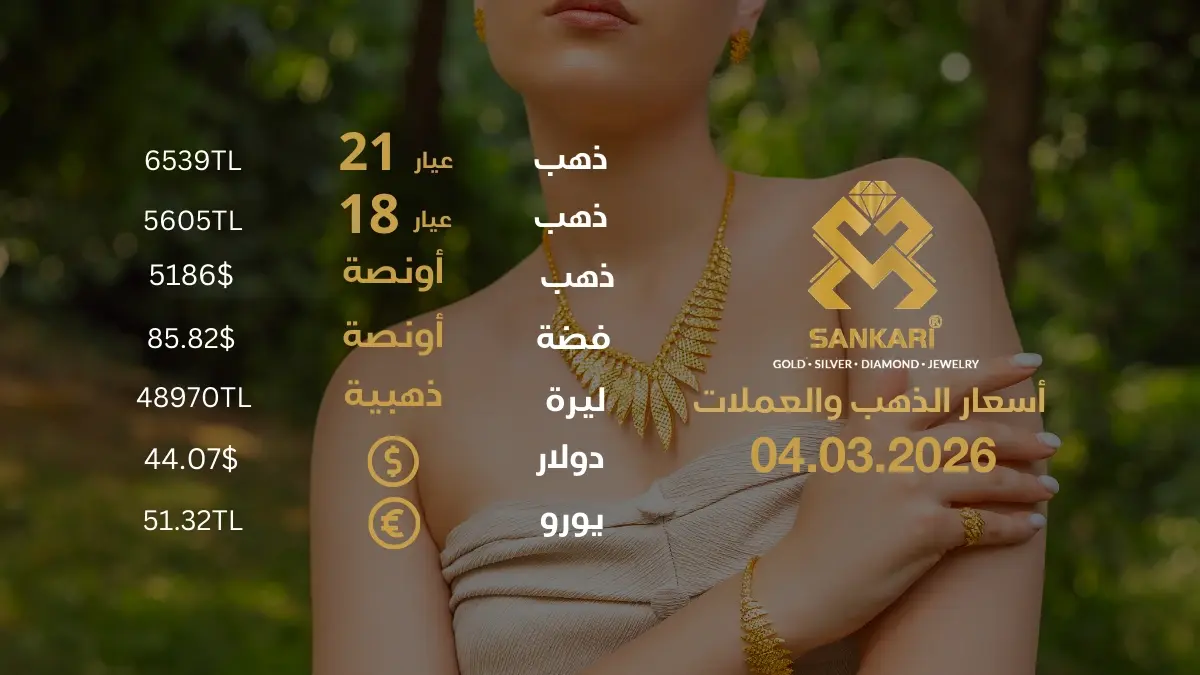 سعر الذهب اليوم في تركيا بتاريخ 2026-03-04 تحديثات دقيقة حول أسعار الذهب