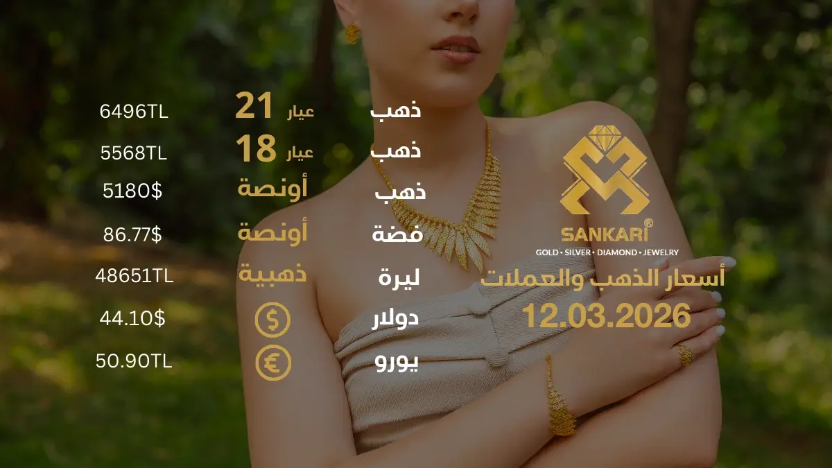 سعر الذهب اليوم في تركيا بتاريخ 2026-03-12 تحديثات دقيقة حول أسعار الذهب